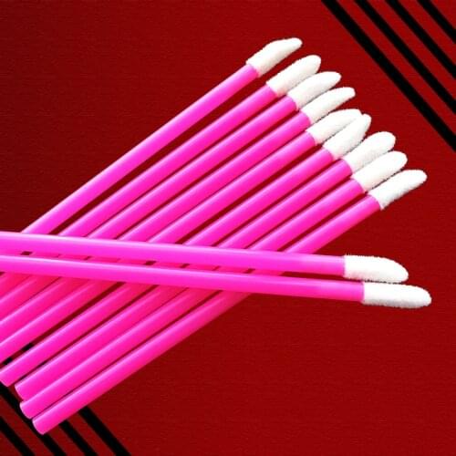 New 150pcs Disposable Cosmetic Lip Brush Lipstick Lip Glossy Wands Pen Cleaner Applicator Eyeshadow Gloss Makeup Brushes Tools