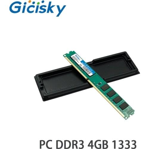 Gicisky PC DDR3 4GB 1333MHz memory module Desktop hardware 2G 4G 8G 16G 1333 1600 2400 2666 Mhz Laptop memory notebook RAM