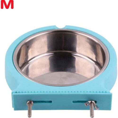 Stainless Steel Pet Bowl Hanging Bowl Utensils Anti-Tips Dog Bowl Dog Bowl Cat Bowl Feeder Stainless Steel Feeder