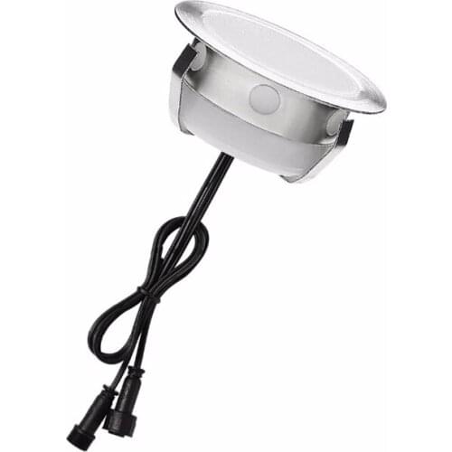 QACA Home Decor Water Proof Garden Lawn Outdoor Led Corridor Light Exterior Floor Lighting Mini 30pcs/set Lamp Decking B112-30