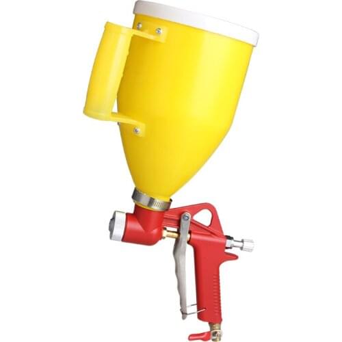 Rinicane 1PC 3L Pneumatic Plastic Hopper Spray Gun Latex Paint Powder Air Paint Gun 4mm 6mm 8 mm Nozzles