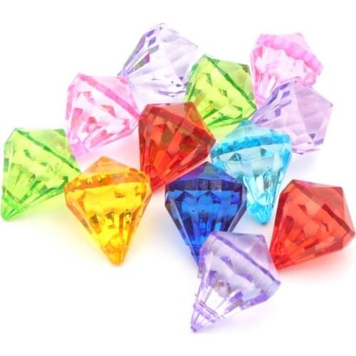 Mixed Tear Water Drop Shape Loose Spacer Charms Acrylic Beads For Jewelry Making DIY Bracelet Needlework Decoration Accessories