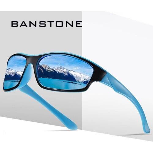 Polarized Sunglasses Men Women Brand Design Classic Square TR90 Frame Goggle Driver Shades Male Vintage Mirror Glasses UV400