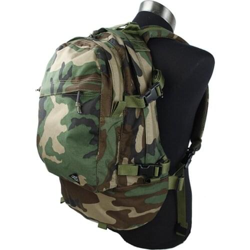 TMC2749-WL Outdoor Tactical Leisure Backpack Woodland for Military Equipment