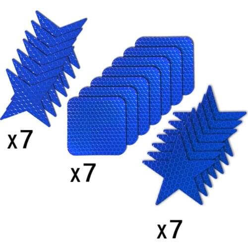 Waterproof High Intensity Reflective Tape Safety Warning Tape car stickers for Roller Skates bicycle motorcycle baby strollers