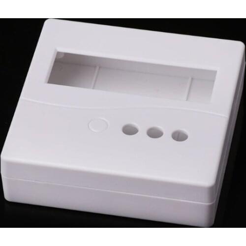YYDS 86 Plastic Project Box Enclosure Case for DIY LCD1602 Meter Tester With Button