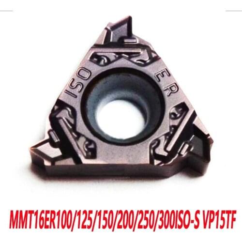 100% MMT16ER100ISO-S VP15TF MMT16ER125ISO-S MMT16ER150ISO-S MMT16ER200ISO-S MMT16ER250ISO-S MMT16ER300ISO-S CNC lathe Insertion