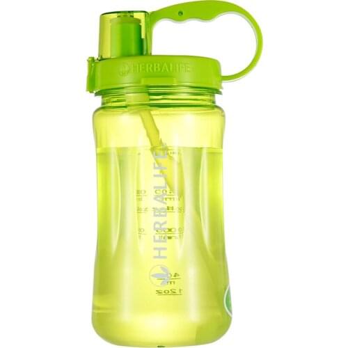 1000ml/2000ml 6 Color Herbalife Nutrition 24hour Drinkware Protein Shaker Camping Hiking Straw Water Bottle Space Bottle