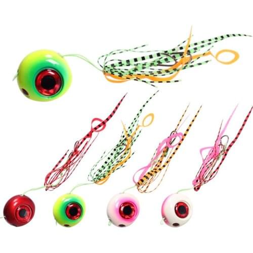 4PCS Deep sea buzzbait fishing spinners Jigging Slow Jig Lure Jigbait spoon baits 40/60/80/100/120/150/200g