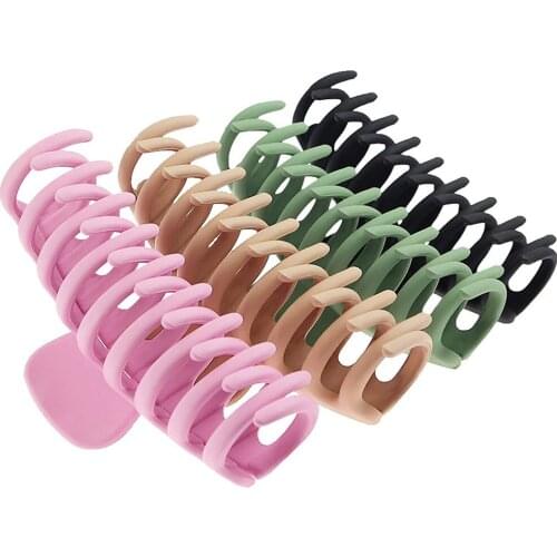 Gaodear Big Hair Claw Clips 4 Inch Nonslip Large Claw Clip Women Girls Thin Hair 90s Strong Hold Hair Clips For Thick Hair