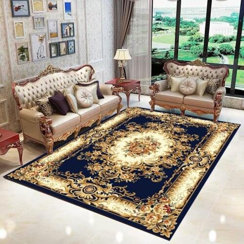 European-style Living Room Large Carpet Bedroom Full of Cute Sofa Coffee Table Cushion Home Room Bedside Blanket American