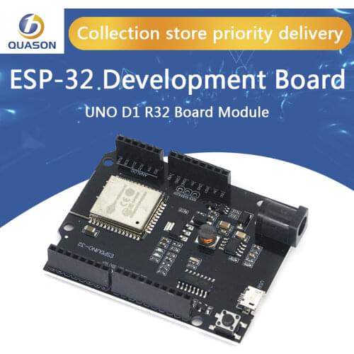 For Wemos D1 ESP32 ESP-32 WiFi Bluetooth 4MB Flash UNO D1 R32 Board Module CH340 CH340G Development Board For Arduino