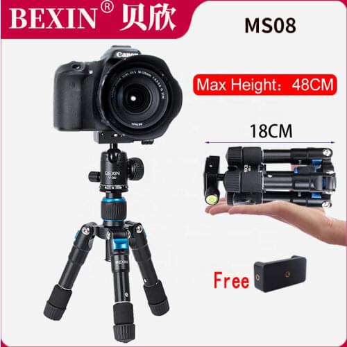 Flexible Desktop Smartphone Tabletop Phone Photography Pocket Tripod Stand Portable Compact Camera Mount Mini Tripod For DSLR