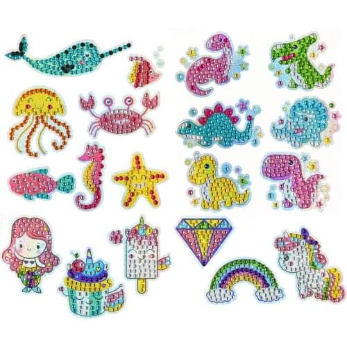 Diamond painting sticker set creative person DIY with diamond digital painting diamond suitable for children adult beginners