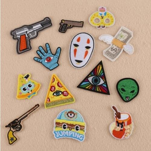 Customizable Wholesale Computer Emboridery Label High-End Clothing Accessories Shoes and Hats Ornament Patch