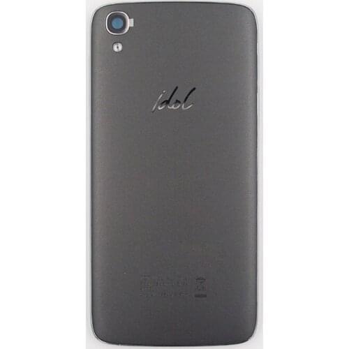 BaanSam New Battery Door Back Cover Housing Case For Alcatel Onetouch Idol 3 6039 6039A 6039K 6039Y With Power Volume Buttons