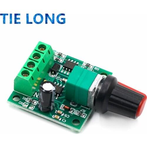 New DC 1.8V 3V 5V 6V 12V 2A PWM Motor Speed Controller Low Voltage Motor Speed Controller PWM 0~100% Adjustable Drive Module