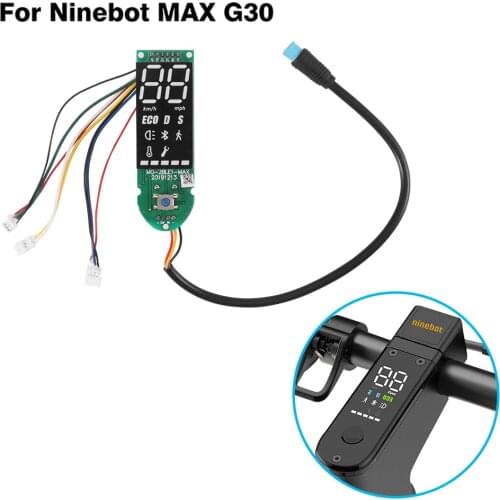 Original Dashboard For Ninebot MAX G30 KickScooter Electric Scooter Controller Dash Board Dispaly Assembly Kit Parts