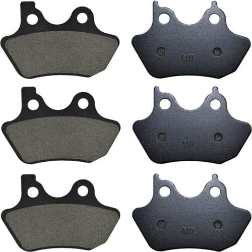 Motorcycle Front Rear Brake Pads For Harley Dyna Super Wild Glide FXDX FXDWG Low Rider FXDL FXDXT FXDS Sportster XL1200S