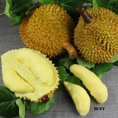 Photo props Home Kitchen hotel bar cafe restaurant Shop Store decoration Faux Simulation Fake durian Artificial fruit model