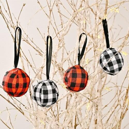 Christmas Balls Ornaments Xmas Decorations Hanging Tree Pendants Non-woven Fabric Pp Cotton New Year 2021 Gift Noel Cute