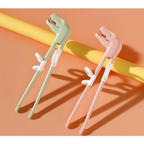 Cute Training Chopsticks Cute Dinosaur Children Chopsticks for Baby Kids Child Enlightenment Tableware Learner Gifts Chopsticks