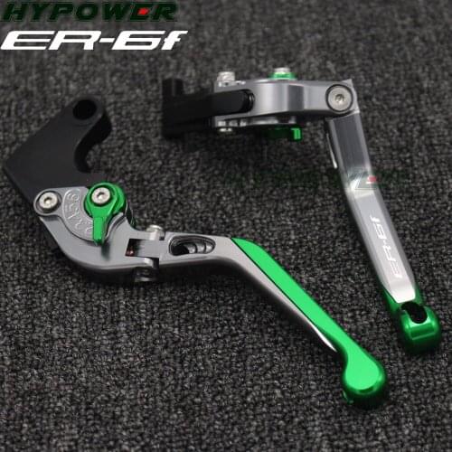 For Kawasaki ER-6F ER6F 2006-2008 CNC Folding Extendable Motorcycle Brake Clutch Levers