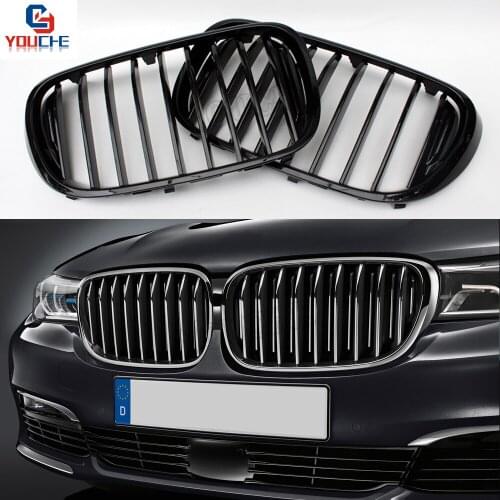 G11 Replacement Front Kidney Grille For BMW 7 Series G11 G12 4-door Sedan 2016 + 730i 740i 750i 740d 750d
