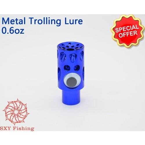 SXY FISHING D50LS 0.6oz Metal Trolling Lure Trolling Bait Metal head bait Aluminum lure Color metal bait fishing Trade price