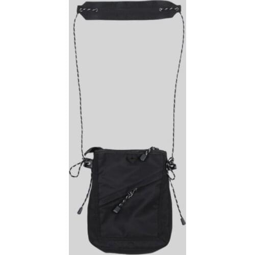 Versatile ins hot dark Nylon flop hip-hop mobile phone bag passport bag Inclined shoulder bag mini message bag catchall