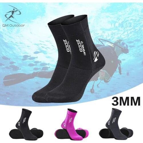 Water Sports Diving Socks 3mm Neoprene Socks Water Shoes Anti Slip Snorkeling Diving Boots for Men Women