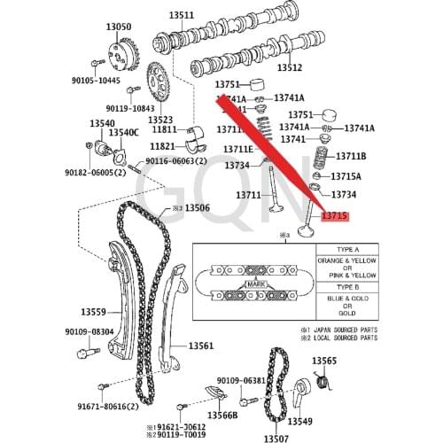 Exhaust valve 2003-Toy ota WIS HPR EMI OAV ENS ISC ALD INA SCI ON TC Stainless steel muffler muffler exhaust valve cylinder