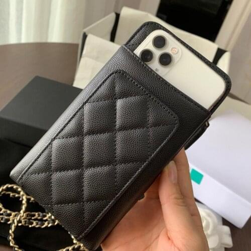 2020 luxury brand handbags mini caviar bag designer purse women top quality crossbody bag shoulder bags cellphone pouch woc