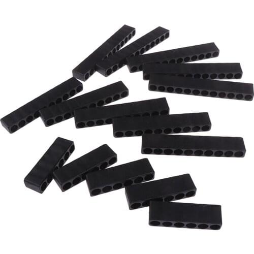 5Pcs 6/10/12 Holes Hex Shank Screwdriver Bit Holder Plastic Screwdriver Head Storage Drill Bit Stand For Power Accessories