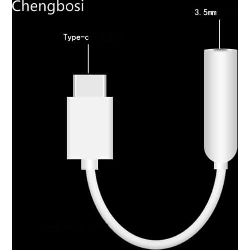 USB Type C To 3.5mm Earphone Jack Adapter Converter Aux Audio Cable Headphone for Xiaomi Mi8 SE Mi6 Mi Mix 2/2s Huawei P20 Pro