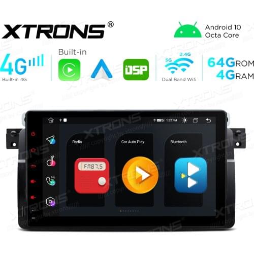 9" Android 10.0 OS Car Multimedia System Player Navigation GPS Radio for MG ZT 2001-2005 with Built-in Wired CarPlay Function