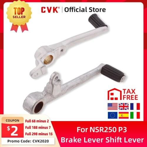 CVK Motorcycle Aluminium alloy Gear Shift Lever shifter foot Pedal gear lever For Honda NSR250 P3 NSR 250 Accessories