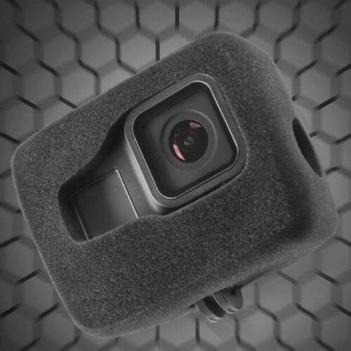 For Go Pro Hero 9 Windproof Foam Sponge Cover Windscreen Cycling Noise Reduction Protection Accessories