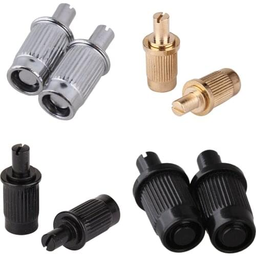 Guitar Tuneomatic Bridge Stopbar Studs and Anchors for LP Guitar, Gold