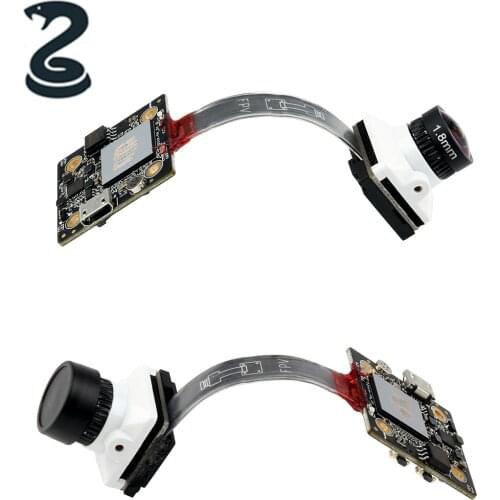 White Snake DVR Camera 1500TVL Camera 1/1.8 Star Level HDR 1.8mm/2.1mm Lens DC 5V-40V PAL/NTSC OSD Adjustable For FPV RC Drone