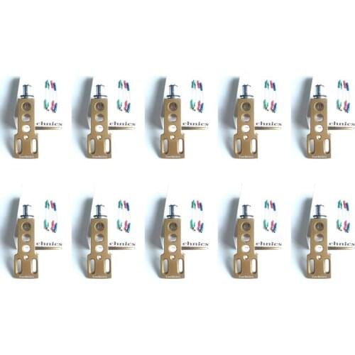 10PCS OEM Phono Cartridge Turntable Headshell CN5625 For Technics1200 1210 (No Stylus) gold Color