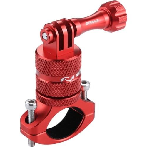 Bike Aluminum Handlebar Adapter Mount With Screw For GoPro HERO 9/8/7 Black/Max Action Camera Bike Mount Hexagon Screwdriver New