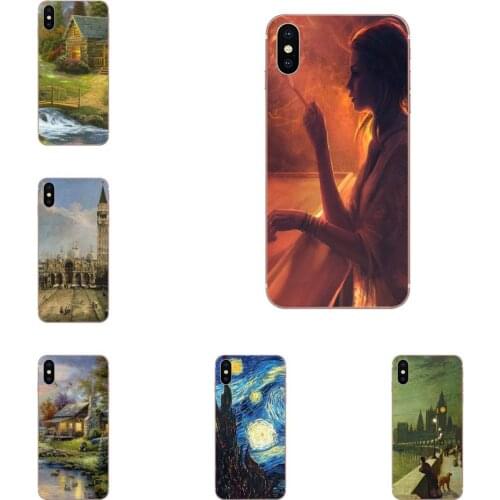 Vintage Van Gogh Oil Painting Luxury For Samsung Galaxy A10 A20 A30 30S A40 A50 A50S A60 A70 A70S A80 A20E A51 A71 A9 2018