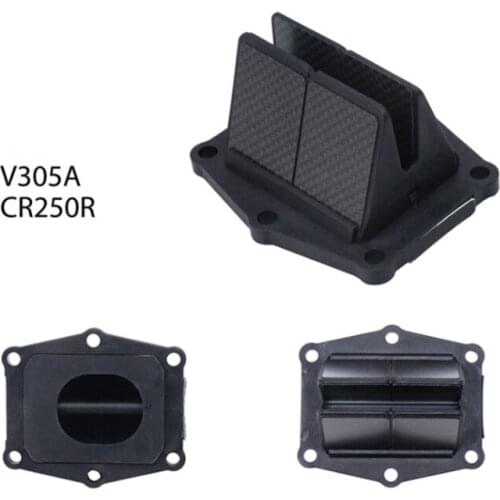 V305A Honda CR250R Arbon Fiber Motorcycle Intake Reed Valve 1986-2001 V305A 79-0825 1008-0057 59-67320 12-6064 VForce3 JARZI