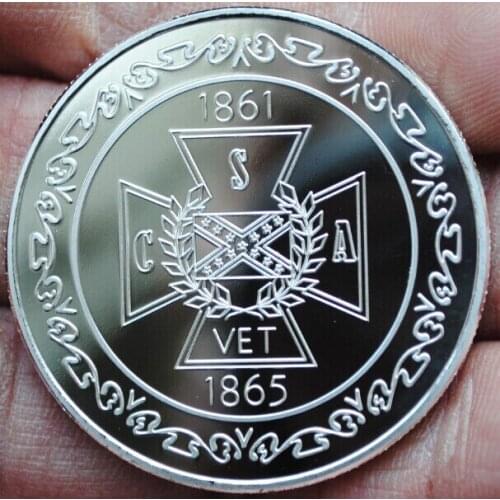 Southern Crusade Usa Plated Coin Commemorative Coin Badge Medal Collection Best Gift
