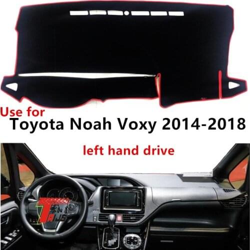 TAIJS Factory New Arrival protective Polyester Fibre Car Dashboard Cover For TOYOTA Noah Voxy 2014-2018 left hand drive