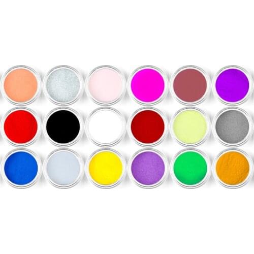 18 Color Nail Glitter Acrylic Powder LACE Decoration Flakes Sequin DIY Butterfly Dipping Powder for Acrylic Nial art tools