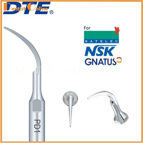 5PCS Dental Ultrasonic Piezo Scaler Tips PD1 Fit DTE/SATELEC Handpiece