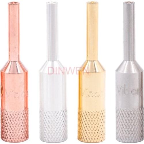 BANANA PLUG Viborg High End 99.995% Pure Copper Male Speaker Cable Jack Plug Connector for HiFi Audio Amplifier Binding Post