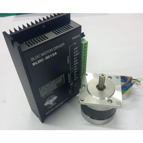 Brushless motor DC(57BL04) &driver (BLDC-8015A) for Car ,Peristaltic pump,3000RPM high speed